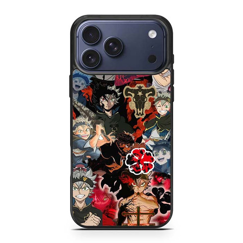 Black Clover Asta Collages iPhone 17 Pro Max Case