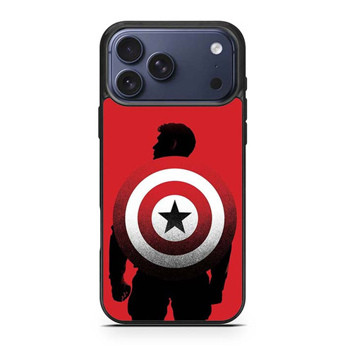 Captain America Marvel Wielsing Shield iPhone 17 Pro Max Case