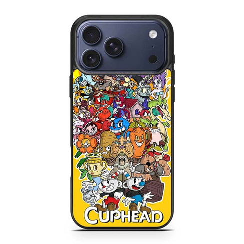 Cuphead Game All Bosses iPhone 17 Pro Max Case
