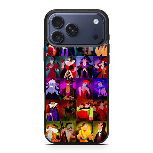 Disney Villains Darkest Desires iPhone 17 Pro Max Case