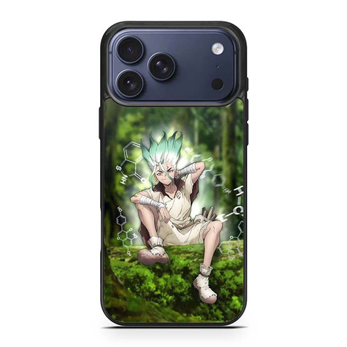 Dr Stone Senku Energy Unleashed iPhone 17 Pro Max Case