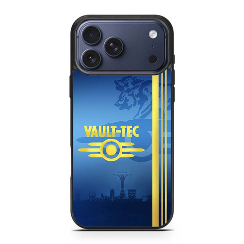 Fallout The Vault Tec Blueprint iPhone 17 Pro Max Case
