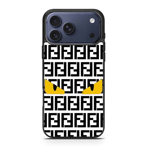 Fendi Eyes iPhone 17 Pro Max Case