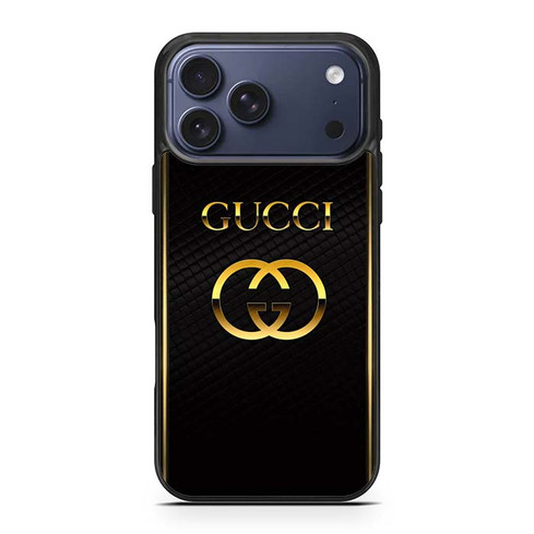 Gucci Gold iPhone 17 Pro Max Case