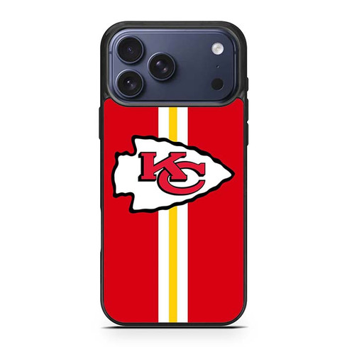 Kansas City Chiefs Red Kingdom iPhone 17 Pro Max Case