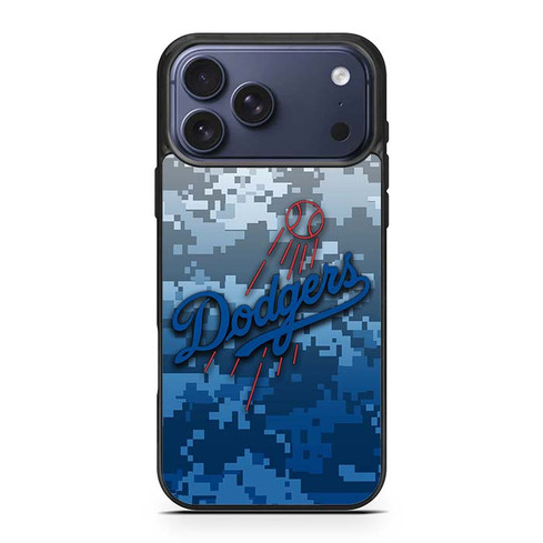 Los Angeles Dodgers Camo iPhone 17 Pro Max Case