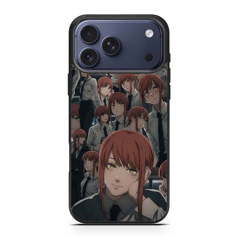 Makima Control Devil Collages iPhone 17 Pro Max Case