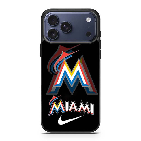 Miami Marlins 02 iPhone 17 Pro Max Case