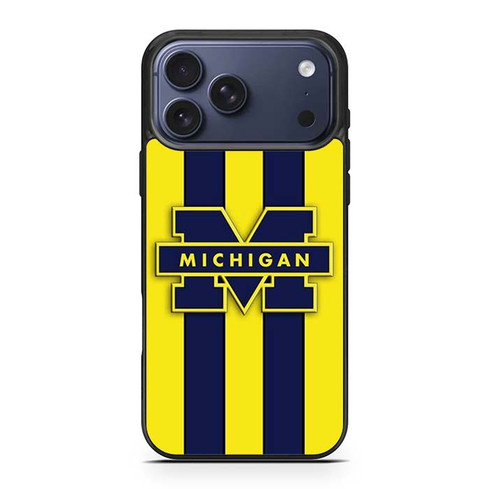 Michigan Wolverines The Big House Heritage iPhone 17 Pro Max Case