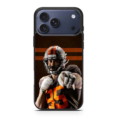 Myles Garrett Cleveland Browns 02 iPhone 17 Pro Max Case