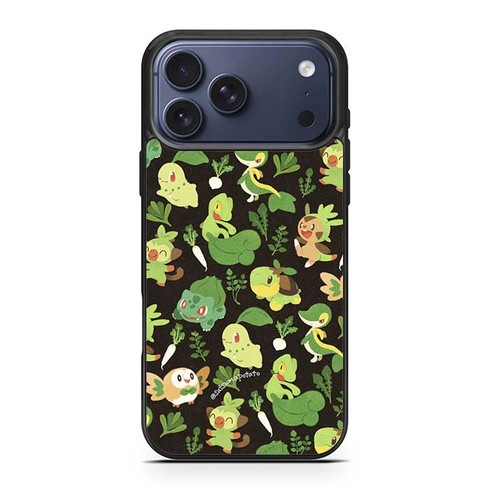 Pokemon Plant Squad iPhone 17 Pro Max Case