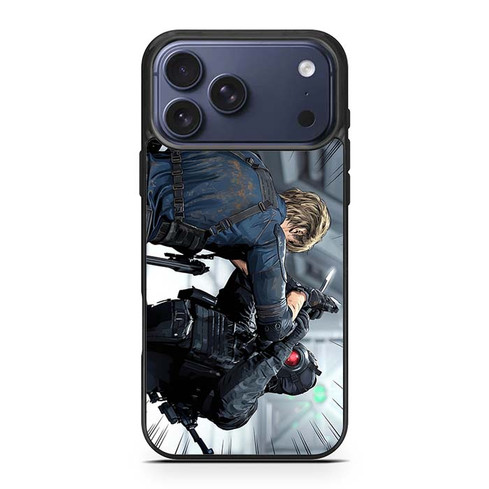 Resident Evil Requiem Leon Vs Hunt iPhone 17 Pro Max Case