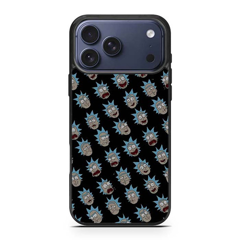 Rick and Morty Series Ricks Face iPhone 17 Pro Max Case