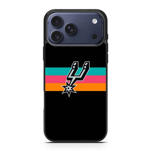 San Antonio Spurs 02 iPhone 17 Pro Max Case