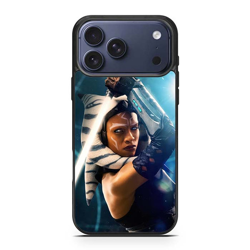 Star Wars Ahsoka Lightsaber iPhone 17 Pro Max Case