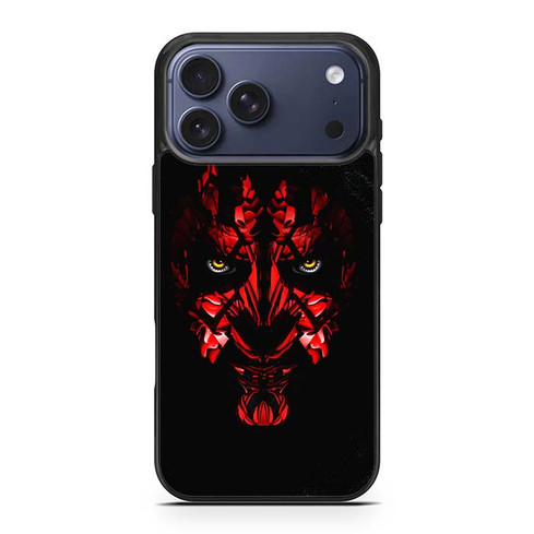 Star Wars Darth Maul Face iPhone 17 Pro Max Case