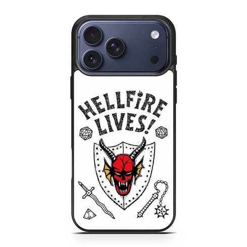 Stranger Things Hellfire Lives iPhone 17 Pro Max Case