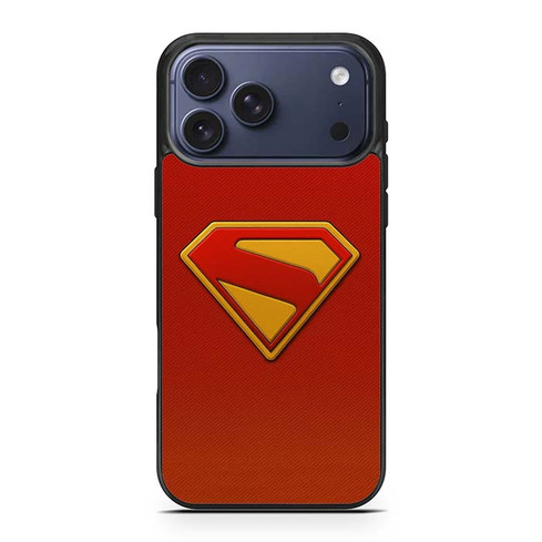 Superman Logo Red iPhone 17 Pro Max Case