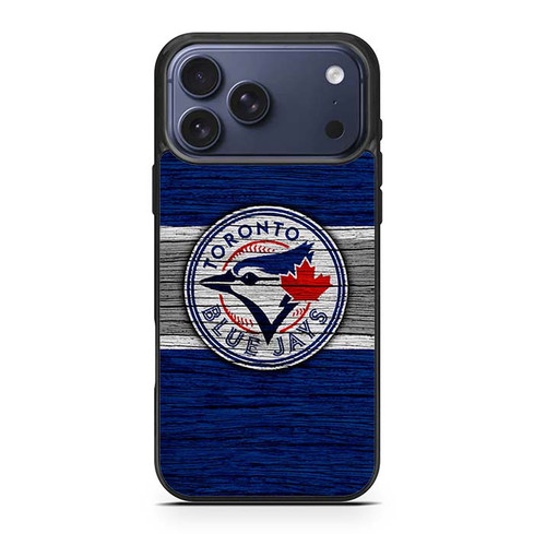 Toronto Blue Jays Wooden Pattern 01 iPhone 17 Pro Max Case