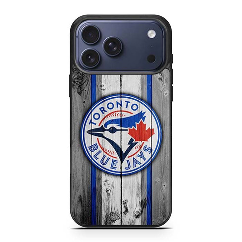 Toronto Blue Jays Wooden Pattern 02 iPhone 17 Pro Max Case