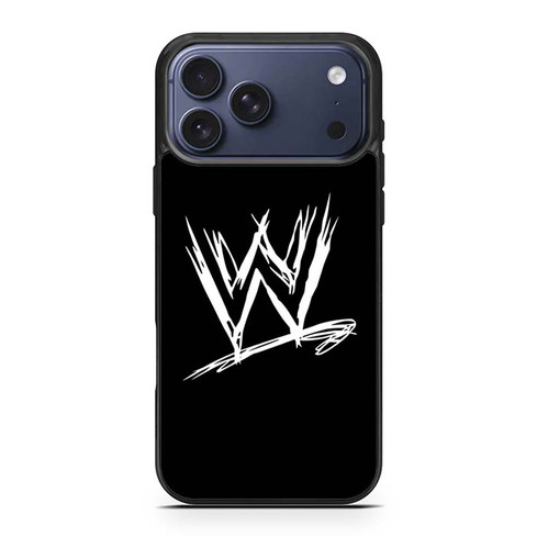 WWE Logo Black iPhone 17 Pro Max Case