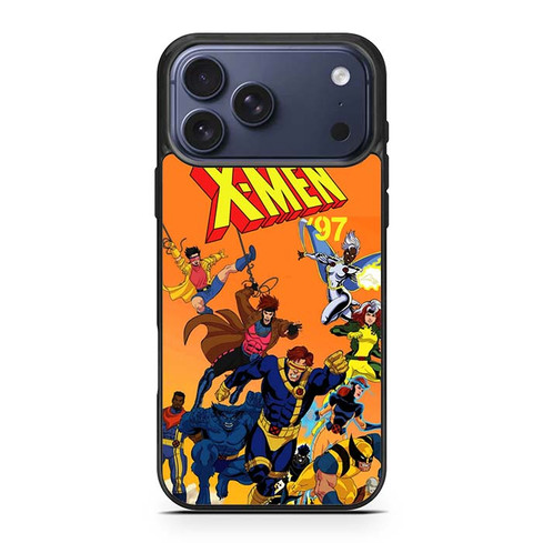 X Men 97 Characters in Action iPhone 17 Pro Max Case
