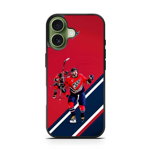 Alex Ovechkin Capitals Plays iPhone 17 Case