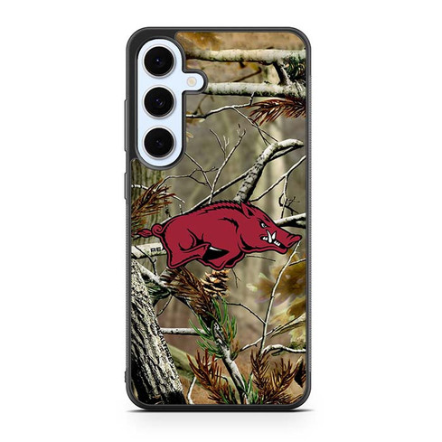 Arkansas Razorbacks Camo Samsung Galaxy S24 Case