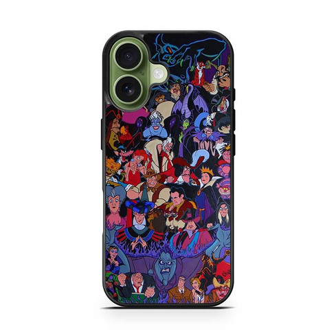 Disney Villain Collages iPhone 17 Case