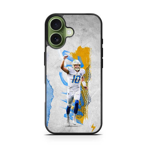 Justin Herbert Los Angeles Chargers iPhone 17 Case