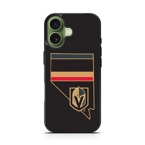 Vegas Golden Knights State Logo iPhone 17 Case