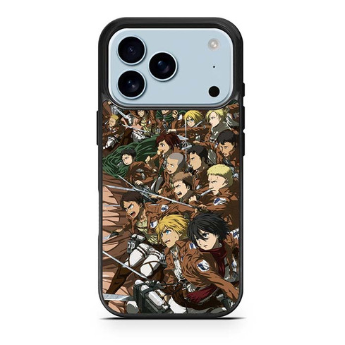 Attack on Titan All Characters iPhone 17 Pro Case
