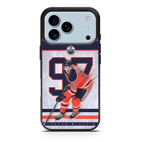 Connor McDavid Oilers 02 iPhone 17 Pro Case