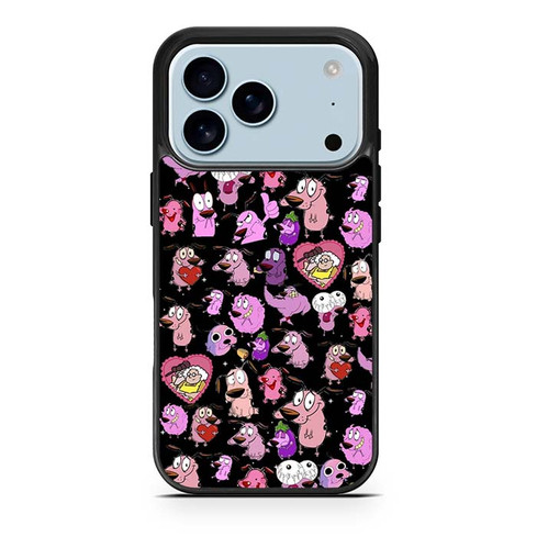 Courage the Cowardly Dog iPhone 17 Pro Case