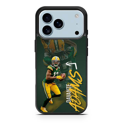 Davante Adams Green Bay Packers iPhone 17 Pro Case
