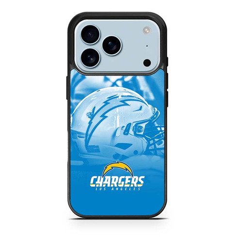 Los Angeles Chargers Helmet iPhone 17 Pro Case