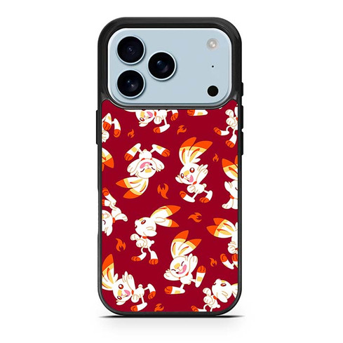 Pokemon Scorbunny Cute iPhone 17 Pro Case