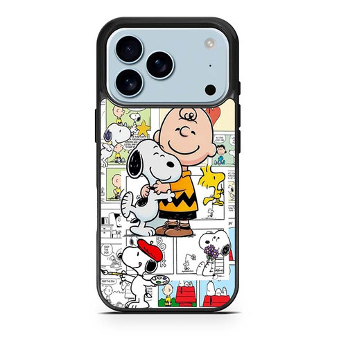 Snoopy Huging iPhone 17 Pro Case