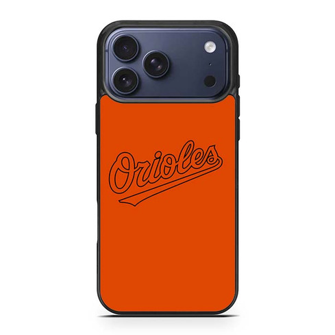Baltimore Orioles 02 iPhone 17 Pro Max Case
