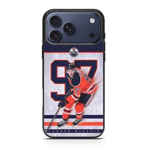 Connor McDavid Oilers 02 iPhone 17 Pro Max Case