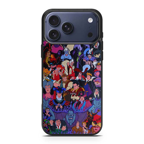 Disney Villain Collages iPhone 17 Pro Max Case