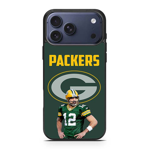 Green Bay Packers Aaron Rodgers iPhone 17 Pro Max Case
