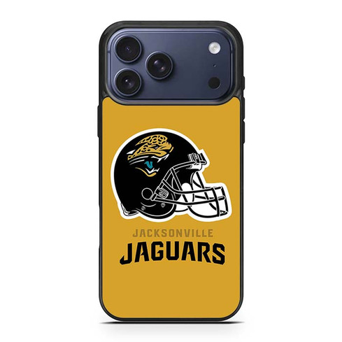 Jacksonville Jaguars Helmet iPhone 17 Pro Max Case