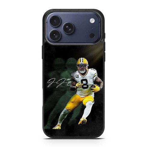 Josh Jacobs Green Bay Packers iPhone 17 Pro Max Case