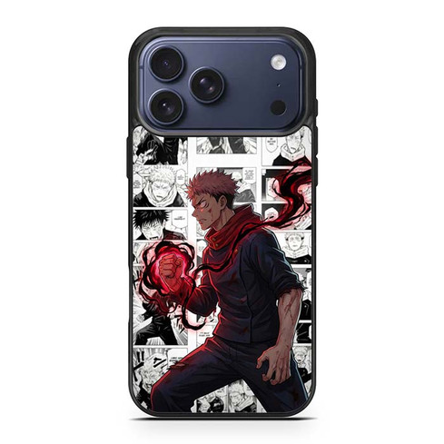 Jujutsu Kaisen Yuji Black Flash iPhone 17 Pro Max Case