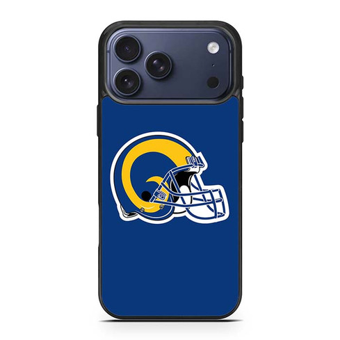 Los Angeles Rams Helmet 01 iPhone 17 Pro Max Case