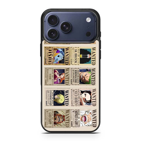 One Piece Wanted Crews iPhone 17 Pro Max Case