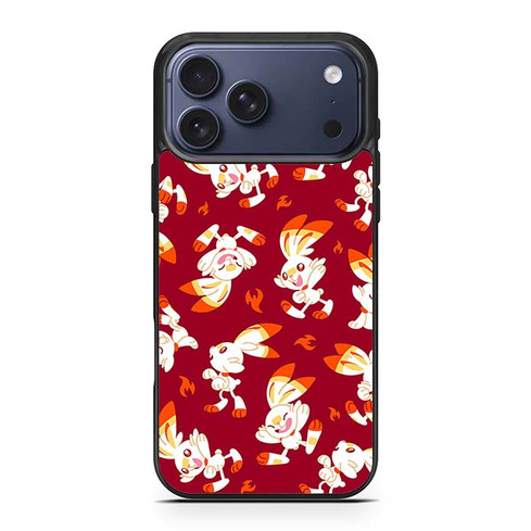 Pokemon Scorbunny Cute iPhone 17 Pro Max Case