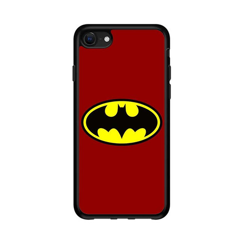 Batman Logo in Red iPhone 16e Case