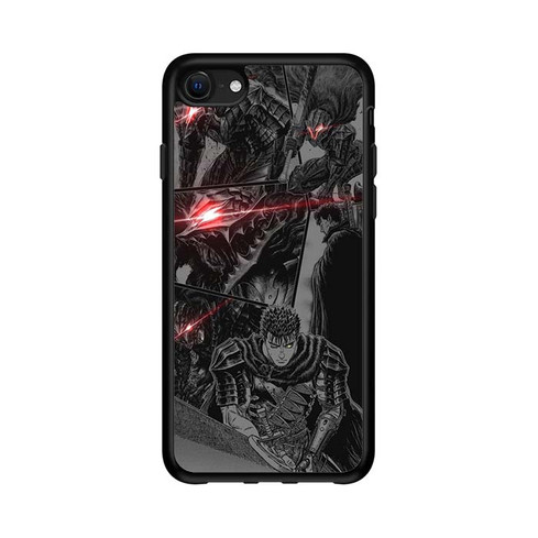 Berserk Blood and Iron The Black Swordsman iPhone 16e Case